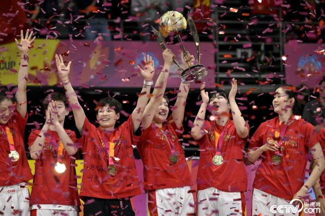 中國(guó)女籃時(shí)隔12年再奪亞洲杯******