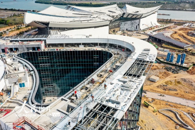 廣東廣州：國(guó)際金融論壇會(huì)址建設如火如荼